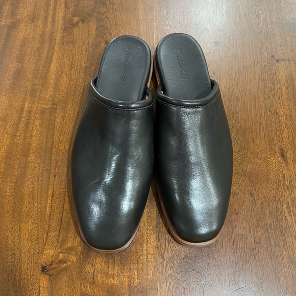 Madewell The Louisa Mule in True Black Size 11 - Picture 4 of 9
